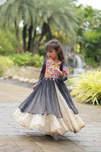 Load image into Gallery viewer, Elegant Lehenga and Kurti Combo for Adults &amp; Kids - Full-Stitched Set ClothsVilla