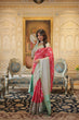 Load image into Gallery viewer, Red Classic Kanjivaram Silk Saree with Zari Weaving Clothsvilla