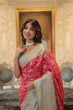 Load image into Gallery viewer, Red Classic Kanjivaram Silk Saree with Zari Weaving Clothsvilla