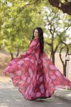 Load image into Gallery viewer, Pink Faux Georgette Lehenga Set with Shrug and Exquisite Craftsmanship Clothsvilla