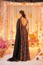 Load image into Gallery viewer, Red Elegance with a Modern Touch: Exclusive Digital Printed Anarkali Gown ClothsVilla.com