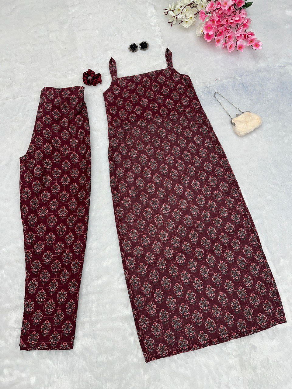 Wine Embrace Effortless Elegance with Our Exclusive Casual Suit Design ClothsVilla