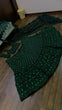 Load image into Gallery viewer, Green Desi Chic Net Lehenga Set with Sequins &amp; Dori Work Clothsvilla