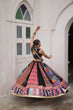 Load image into Gallery viewer, Multi Colour Designer Georgette Gamthi Embroidered Lehenga Set ClothsVilla