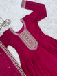 Load image into Gallery viewer, Pink Anarkali Gown with Dupatta ClothsVilla