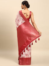 Load image into Gallery viewer, Pink Breathtaking Soft Silk Saree ClothsVilla