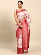 Load image into Gallery viewer, Pink Breathtaking Soft Silk Saree ClothsVilla