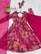 Load image into Gallery viewer, Pink Chanderi Printed Kediya Kurta Palazzo ClothsVilla
