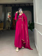 Load image into Gallery viewer, Pink Color Alia Style Gown Elegance Personified in Georgette &amp; Sequin ClothsVilla