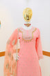 Load image into Gallery viewer, Pink Color Elegant &amp; Embroidered Fox Georgette Sharara Set: Dress to Impress ClothsVilla