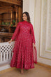 Load image into Gallery viewer, Pink Color Sequined Embroidered Gown with Dupatta Set ClothsVilla