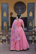 Load image into Gallery viewer, Pink Cosmos Silk Sequins Lehenga Choli ClothsVilla