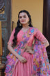 Load image into Gallery viewer, Pink Cosmos Silk Sequins Lehenga Choli ClothsVilla