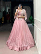 Load image into Gallery viewer, Pink Crush Lehenga Set with Designer Koti ClothsVilla