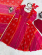 Load image into Gallery viewer, Pink Designer Faux Georgette Digital Print Anarkali Set with Dupatta ClothsVilla