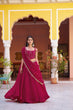 Load image into Gallery viewer, Pink Designer Fendi Sequins Lehenga Choli ClothsVilla
