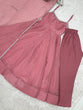 Load image into Gallery viewer, Pink Designer Flared Anarkali Suit ClothsVilla
