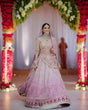 Load image into Gallery viewer, Pink Designer Kiara Advani Styled Wedding Lehenga Choli with Heavy Sequin Work ClothsVilla
