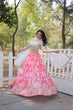 Load image into Gallery viewer, Pink Digital Printed Georgette Lehenga Choli ClothsVilla