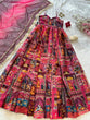 Load image into Gallery viewer, Pink Elegant Jimmy Organza Silk Digital Printed Anarkali Gown with Designer Dupatta – 8 Meter Flair ClothsVilla