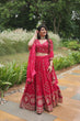 Load image into Gallery viewer, Pink Elegant Lehenga Choli in Rangoli Silk with Sequins Embroidery ClothsVilla