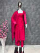 Load image into Gallery viewer, Pink Elegant Magenta Kurta &amp; Palazzo Set with Dupatta – Premium Cotton Silk