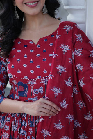 Pink Elegant Pure Cotton Ethnic Suit Set – Comfort & Style Combined ClothsVilla