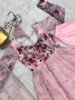 Load image into Gallery viewer, Pink Elegant Pure Organza Silk Anarkali Set with Dupatta – Festive &amp; Wedding Wear