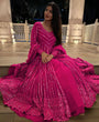 Load image into Gallery viewer, Pink Elegant Thread &amp; Sequin Work Lehenga Choli Set ClothsVilla