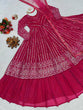 Load image into Gallery viewer, Pink Elegant Thread &amp; Sequin Work Lehenga Choli Set ClothsVilla
