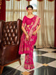 Load image into Gallery viewer, Pink Elegant Women's Pure Soft Banarasi Silk Paithani Saree with Intricate Zari Weaving ClothsVilla
