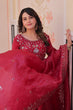 Load image into Gallery viewer, Pink Embroidered Gown with Dupatta ClothsVilla