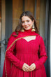 Load image into Gallery viewer, Pink Embroidered Top Sharara Set ClothsVilla