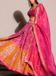 Load image into Gallery viewer, Pink Exquisite Bandhani Look Lehenga Set – A Festive Must-Have! ClothsVilla