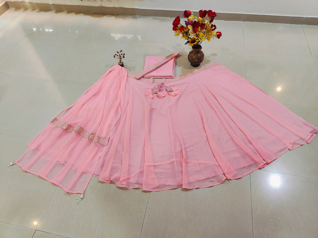 Pink Flair Designer Lehenga Choli ClothsVilla