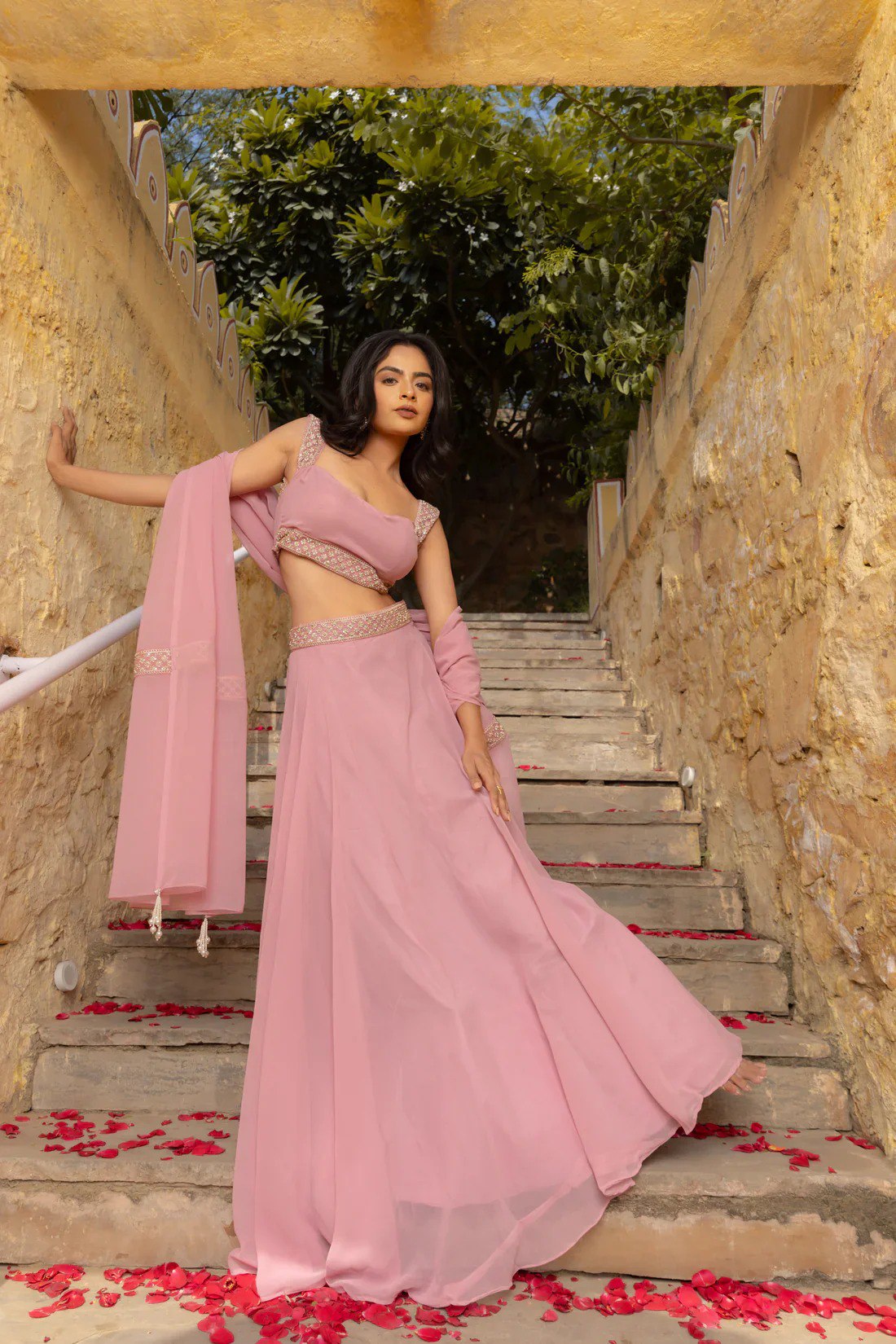 Pink Flair Designer Lehenga Choli ClothsVilla