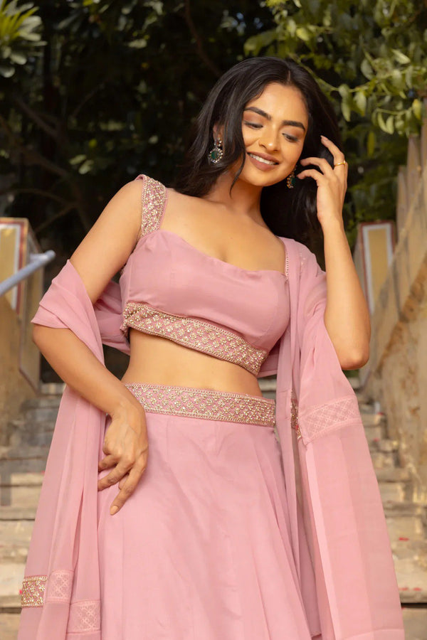 Pink Flair Designer Lehenga Choli ClothsVilla