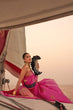 Load image into Gallery viewer, Pink Graceful Silk Blend Kanjivaram Saree with Tassel Detailing ClothsVilla