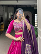 Load image into Gallery viewer, Pink Navratri Glow Chanderi Lehenga with Zari and Gota Patti Elegance
