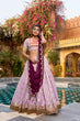 Load image into Gallery viewer, Pink Paithani Lehenga Set ClothsVilla