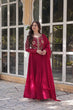 Load image into Gallery viewer, Pink Premium Designer Readymade Gown with Dupatta Collection ClothsVilla