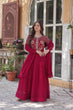 Load image into Gallery viewer, Pink Premium Designer Readymade Gown with Dupatta Collection ClothsVilla