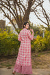 Load image into Gallery viewer, Pink Printed Rayon Kurti ClothsVilla