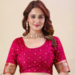 Load image into Gallery viewer, Pink Pure Nylon Satin Saree
