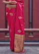 Load image into Gallery viewer, Pink Regal Woven Pure Silk Banarasi Saree ClothsVilla