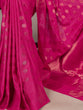 Load image into Gallery viewer, Pink Roop Silk Saree with Zari Weaving &amp; Elegant Lace-Touch Blouse ClothsVilla