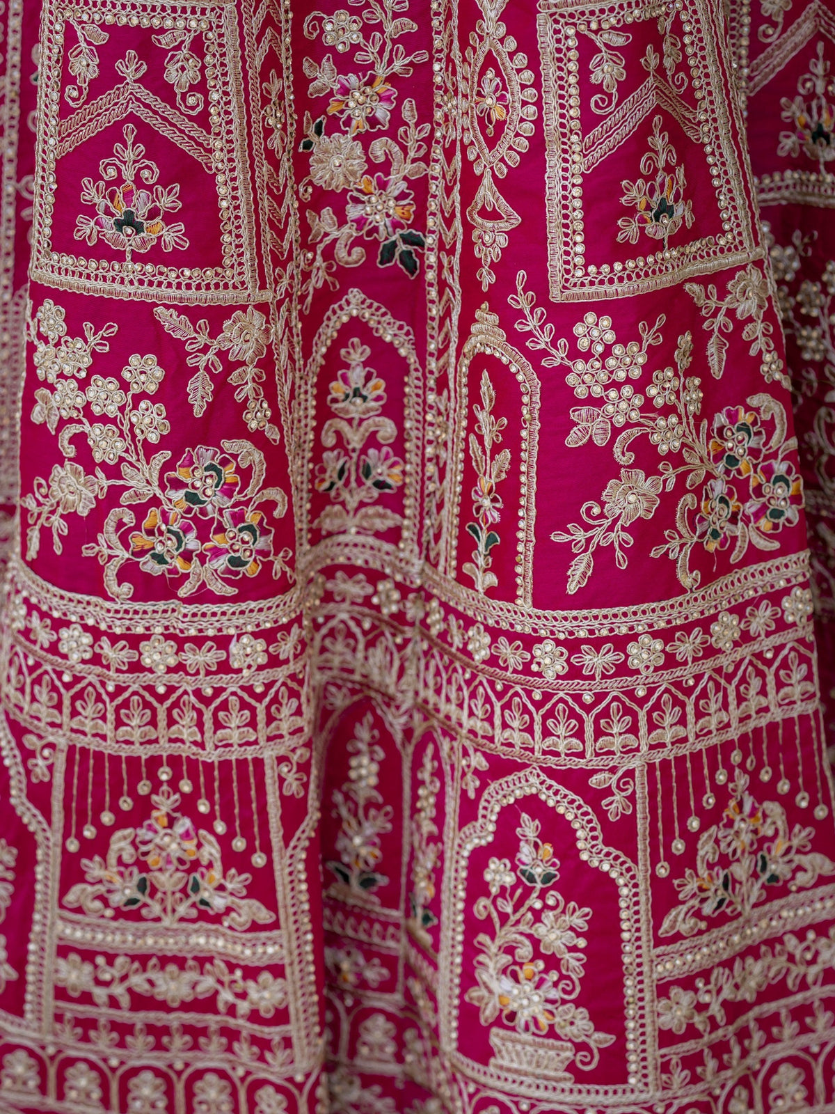 Pink Silk Bridal Lehenga Choli ClothsVilla