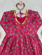Load image into Gallery viewer, Pink Stylish Reyon Embroidered &amp; Digital Print Top with Mirror &amp; Sequin Work ClothsVilla