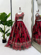 Load image into Gallery viewer, Pink Tabby Organza Thread &amp; Sequin Embroidered Lehenga Choli Set with Dupatta ClothsVilla