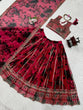 Load image into Gallery viewer, Pink Tabby Organza Thread &amp; Sequin Embroidered Lehenga Choli Set with Dupatta ClothsVilla